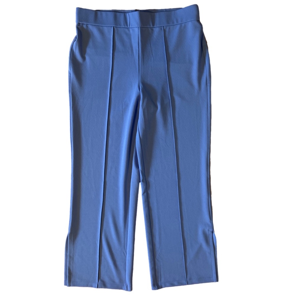 Isaac Mizrahi Live Women's Elegant Blue Pants